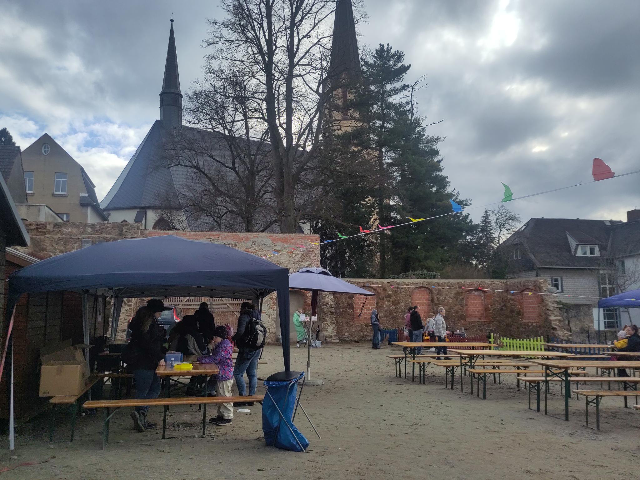 Kinderfest Welkersches Gut Stand Buntes Forum